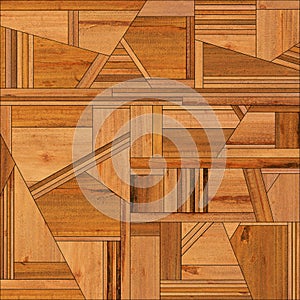 Abstract wood pattern parquet texture Brown