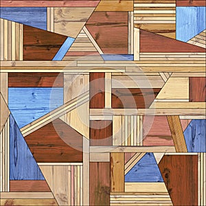 Abstract wood pattern parquet texture various