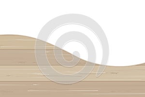 Abstract wood pattern and texture for background. Vector.