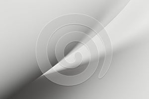 An abstract work made of white papers