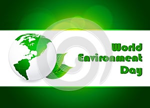 Abstract world environment day concept background,