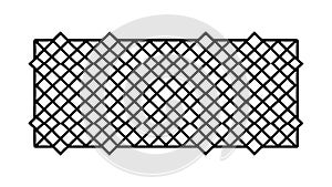 Abstract Woven Mesh Pattern, Intricate Grid Texture Vector Design, vector design Generative AI