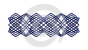 Abstract Woven Texture Pattern, Intersecting Lines Vector Design, vector design Generative AI