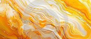 Abstract Yellow Agate Stone Texture Background