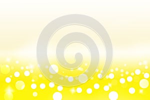 Abstract yellow background. Warm color tone background. With cir