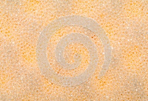 Abstract yellow bath sponge texture