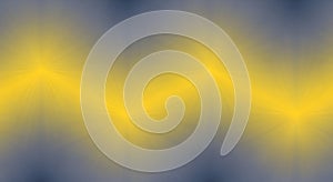 Abstract Yellow and Blue Gradient Background with Geometric Wavy Pattern