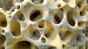 Abstract Yellow Bone Trabecular Structure Good Resolution Stock Photo