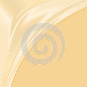 Abstract yellow fabric texture background Vector