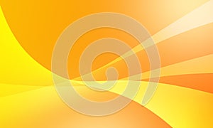abstract yellow orange lines wave curves soft gradient background