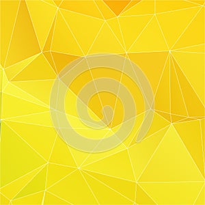 Abstract yellow polygon texture