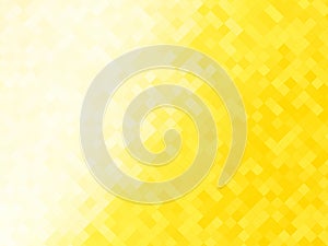 Abstract yellow tiled background