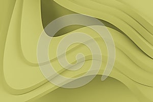 Abstract yellow wave lines background