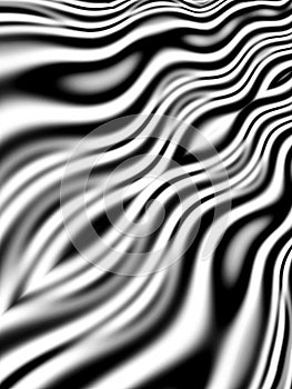 Abstract Zebra Stripes Pattern photo