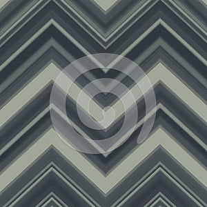 An abstract zigzag pattern with alternating shades of gray and black, creating a chevr