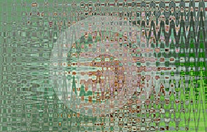 Abstract zigzag pattern with waves. Artistic image processing created by photo of ripe amber grapes