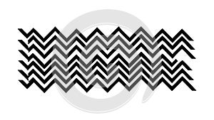 Abstract Zigzag Wave Pattern for Dynamic Backgrounds, vector design Generative AI