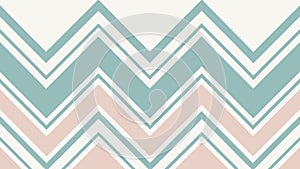 Abstract zigzag wave pattern repeating geometric design, vector design Generative AI