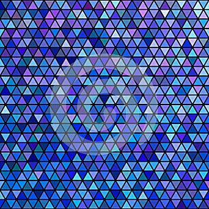 Abstractal triangle pattern background - vector design