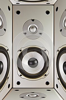 Abstraction of acoustics,load speaker