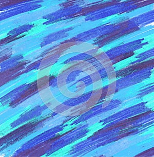 Abstraction background blue and turquoise