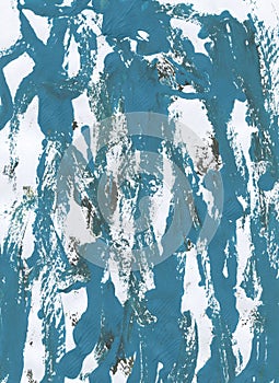 Abstraction background blue and turquoise