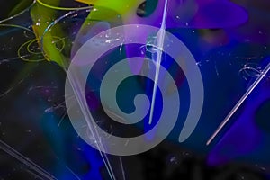 Science  vibrant wallpaper explosion movement illusion magic fractal fantasy design background rendering photo
