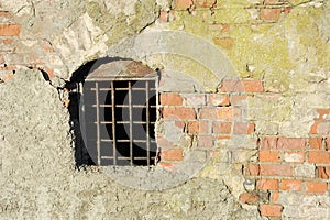 Abstractly background of rusty grate