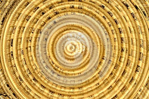 Abstracts background network circle texture