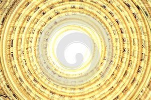 Abstracts background network circle texture