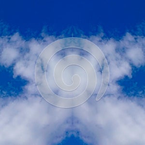 Abstracts Grey White Clouds Art