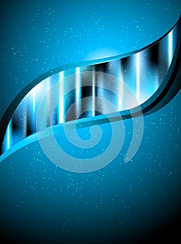 Abstractt blue background