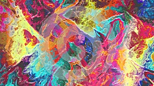 abstract colorful psychedelic color gradient pattern