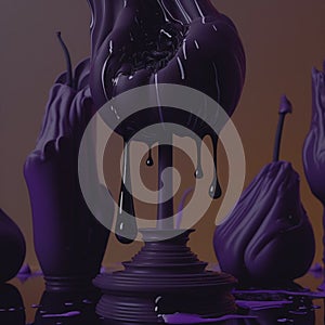 Abstrak objek in colour background