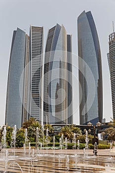 Abu Dhabi Business Hub Buidings, UAE photo