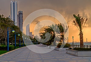 Abu dhabi corniche