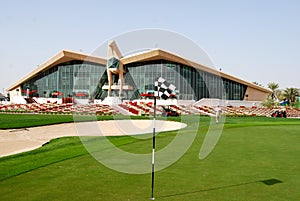 Abu dhabi golf course