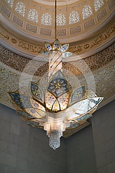 Abu Dhabi Grand Mosque Interior