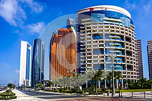 Abu Dhabi Highrises photo