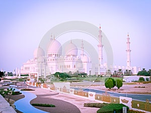 Abu Dhabi sheikh zayed grand mosque, United Arab Emirates