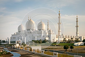 Abu Dhabi sheikh zayed grand mosque, United Arab Emirates