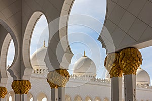 Abu Dhabi, Sheikh Zayed Grand Mosque, United Arab Emirates
