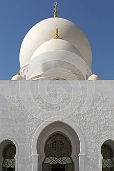 Abu Dhabi Sheikh Zayed White Grand Mosque, United Arab Emirates