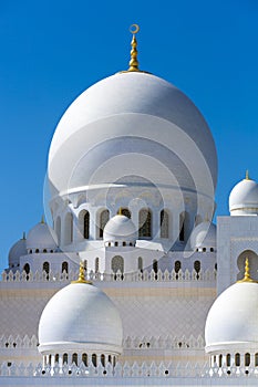 Abu Dhabi Sheikh Zayed White Grand Mosque, United Arab Emirates