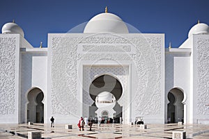 Abu Dhabi Sheikh Zayed White Mosque