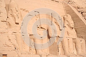 Abu simbel farao grave in Egypt