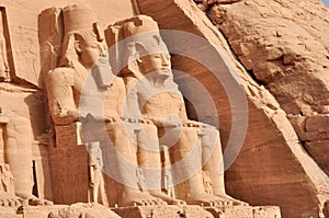 Abu Simbel Great Temple in Egypt