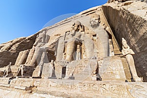 Abu Simbel, the Great Temple of Ramesses II, Egypt