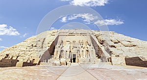 Abu Simbel, the Great Temple of Ramesses II, Egypt