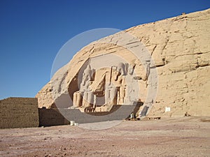 Abu Simbel Temple in Egypt